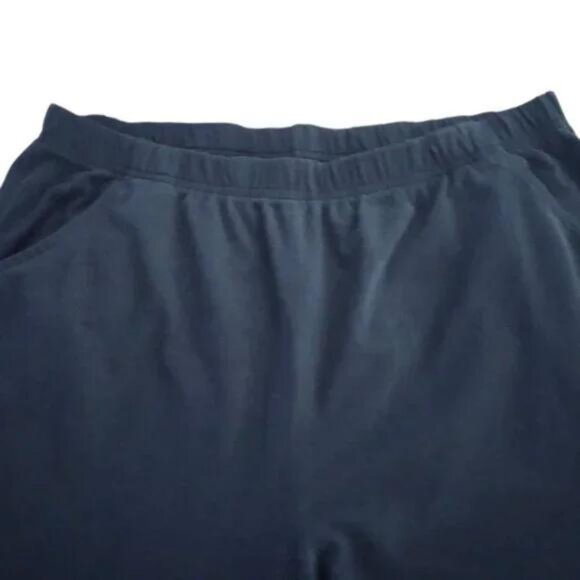 White Stag Women's Navy Blue Elastic Waist Pull on Pants Size 16/18 Petite - Picture 3 of 5